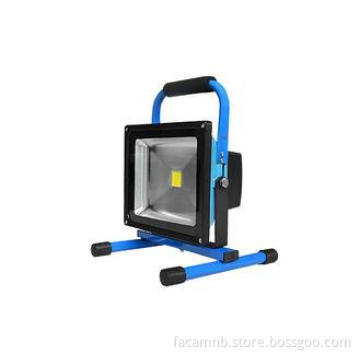 G shape 20W LED Rechargeable Floodlight , Bridgelux IP65 Ou